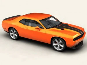 dodge challenger 2009 3D Model