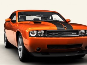 dodge challenger 2009 3D Модель