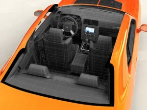 dodge challenger 2009 3D Model