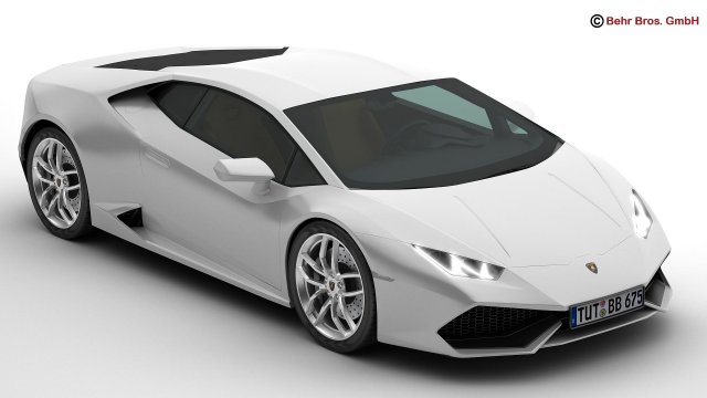 lamborghini huracan lp6104 Modelo 3D .c4d .max .obj .3ds .fbx .stl .blend 