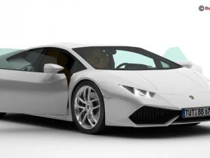lamborghini huracan lp6104 3D Model