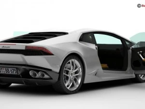 lamborghini huracan lp6104 3D Model