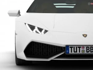 lamborghini huracan lp6104 3D Model