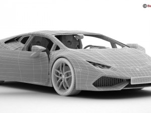 lamborghini huracan lp6104 Modelo 3D