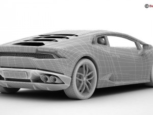 lamborghini huracan lp6104 Modelo 3D