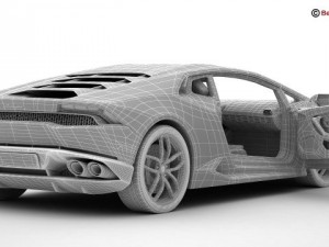 lamborghini huracan lp6104 Modelo 3D