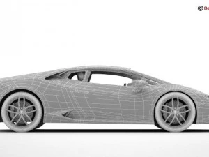 lamborghini huracan lp6104 3D Model