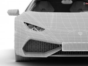 lamborghini huracan lp6104 Modelo 3D