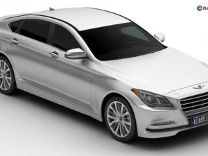 hyundai genesis 2015 3D Model