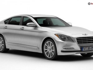 hyundai genesis 2015 3Dモデル