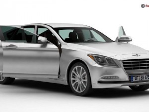 hyundai genesis 2015 3Dモデル