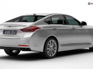 hyundai genesis 2015 3Dモデル