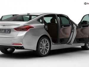 hyundai genesis 2015 3Dモデル
