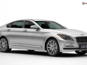 hyundai genesis 2015 3Dモデル