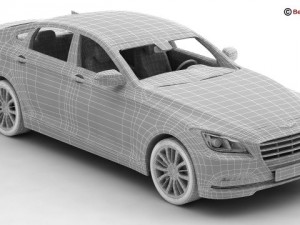 hyundai genesis 2015 3Dモデル
