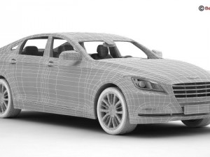 hyundai genesis 2015 3Dモデル