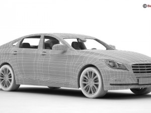 hyundai genesis 2015 3Dモデル