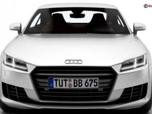 audi tt coupe 2015 3D Model