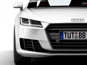 audi tt coupe 2015 3D Model