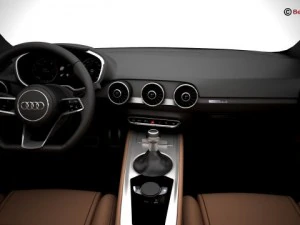 audi tt coupe 2015 3D Model