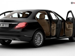 mercedes c class 2015 2 versions 3Dモデル