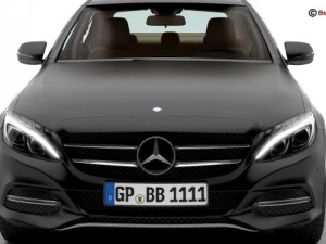 mercedes c class 2015 2 versions 3D Model