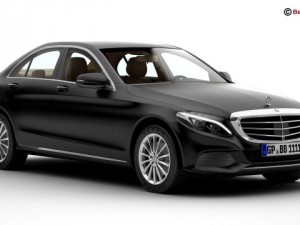 mercedes c class 2015 2 versions 3Dモデル