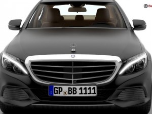 mercedes c class 2015 2 versions 3Dモデル