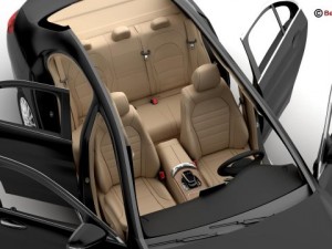 mercedes c class 2015 2 versions 3Dモデル