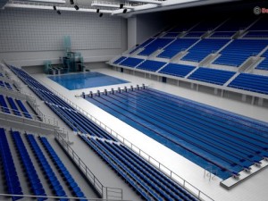 swim stadium 3D Model