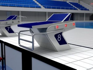 swim stadium 3D Model