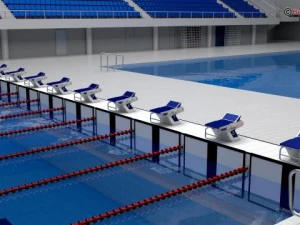 swim stadium 3D Model
