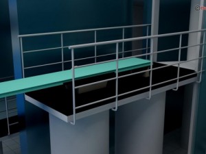 swim stadium Modelo 3D
