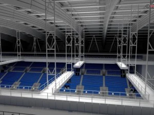 swim stadium 3D Model