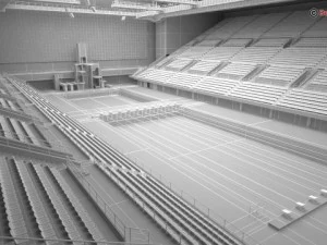 swim stadium 3D Model