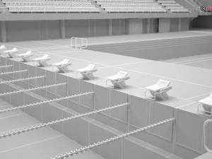 swim stadium Modelo 3D