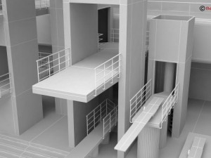 swim stadium Modelo 3D