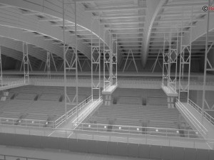 swim stadium Modelo 3D