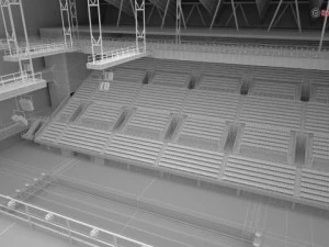 swim stadium 3D Model