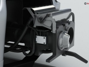 generic commuter train 3D Model