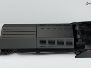 generic commuter train 3D Model