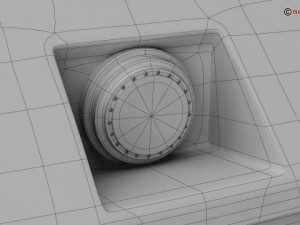 generic commuter train 3D Model