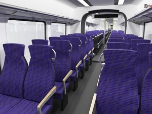 generic commuter train 3D Model