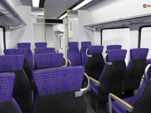 generic commuter train 3D Model