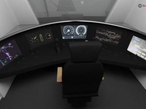 generic commuter train 3D Model