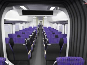 generic commuter train 3D Model