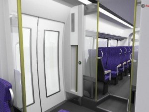 generic commuter train 3D Model