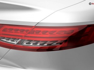 mercedes s class coupe 2015 2 headlight versions 3D Model