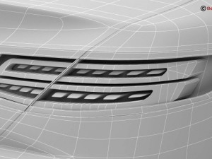 mercedes s class coupe 2015 2 headlight versions 3D Model
