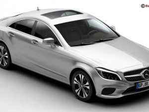 mercedes cls class 2015 3D Model